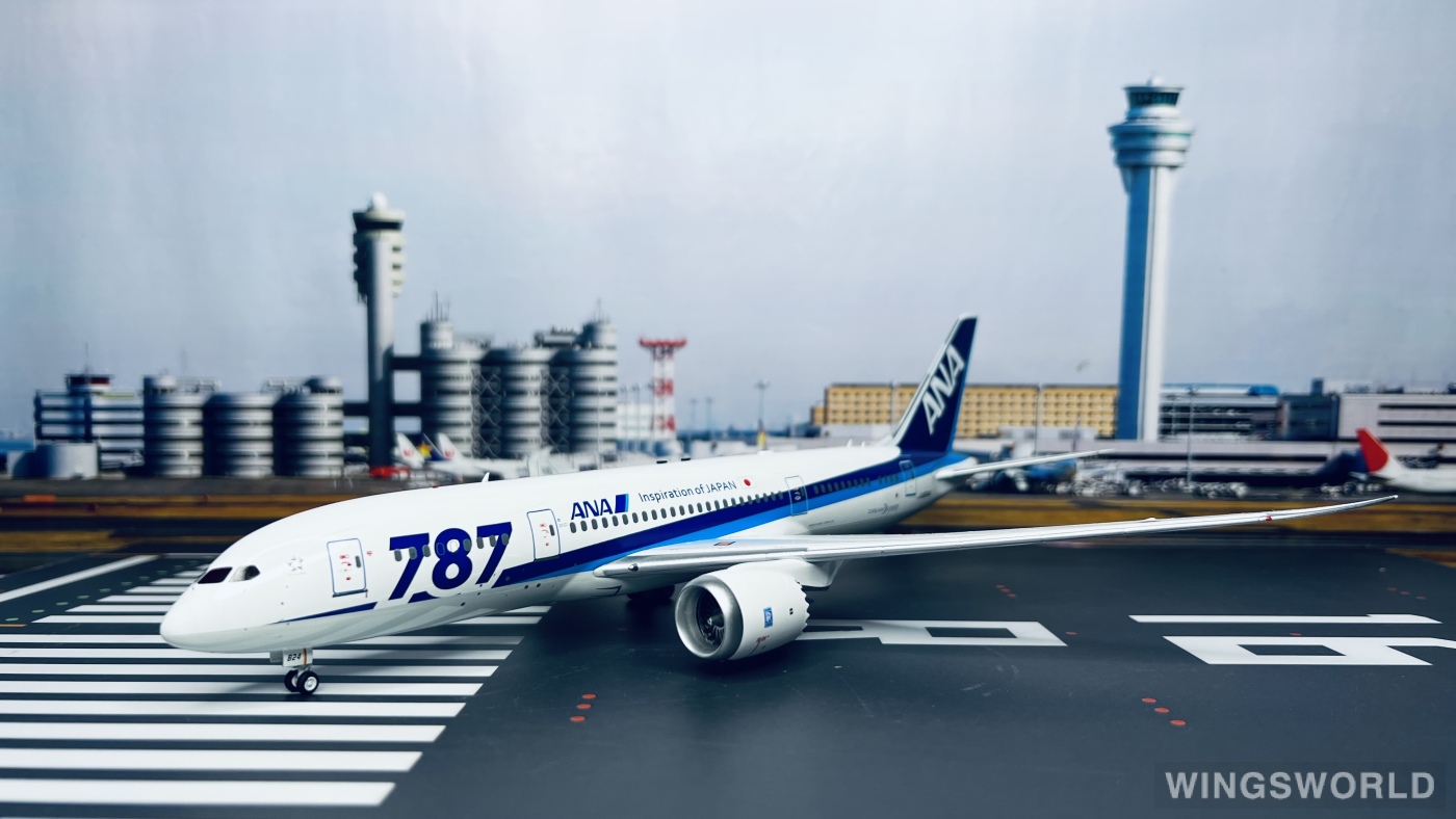 JFOX 1:200 Boeing 787-8 ANA 全日空JF-787-8-002 JA824A 787Logo 