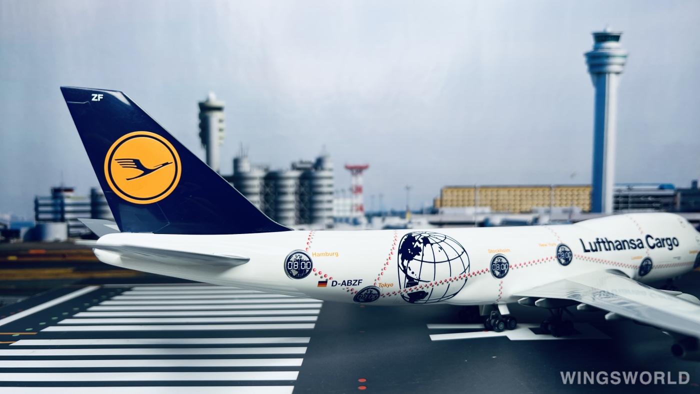 Herpa 1:200 550291 Lufthansa 汉莎航空 Boeing 747-200 D-ABZF