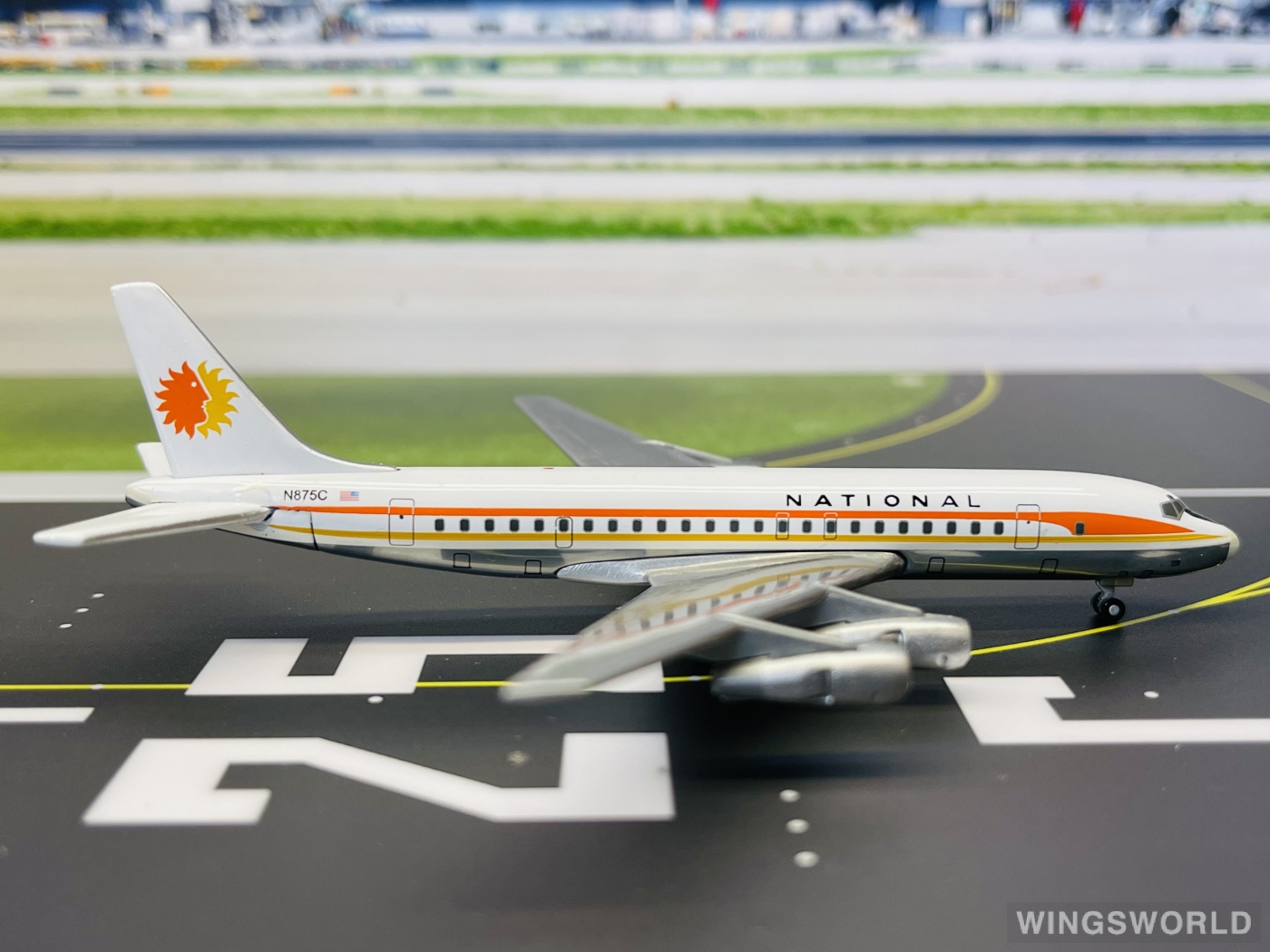 Geminijets 1:400 GJNAL286 National Airlines Douglas DC-8 N875C