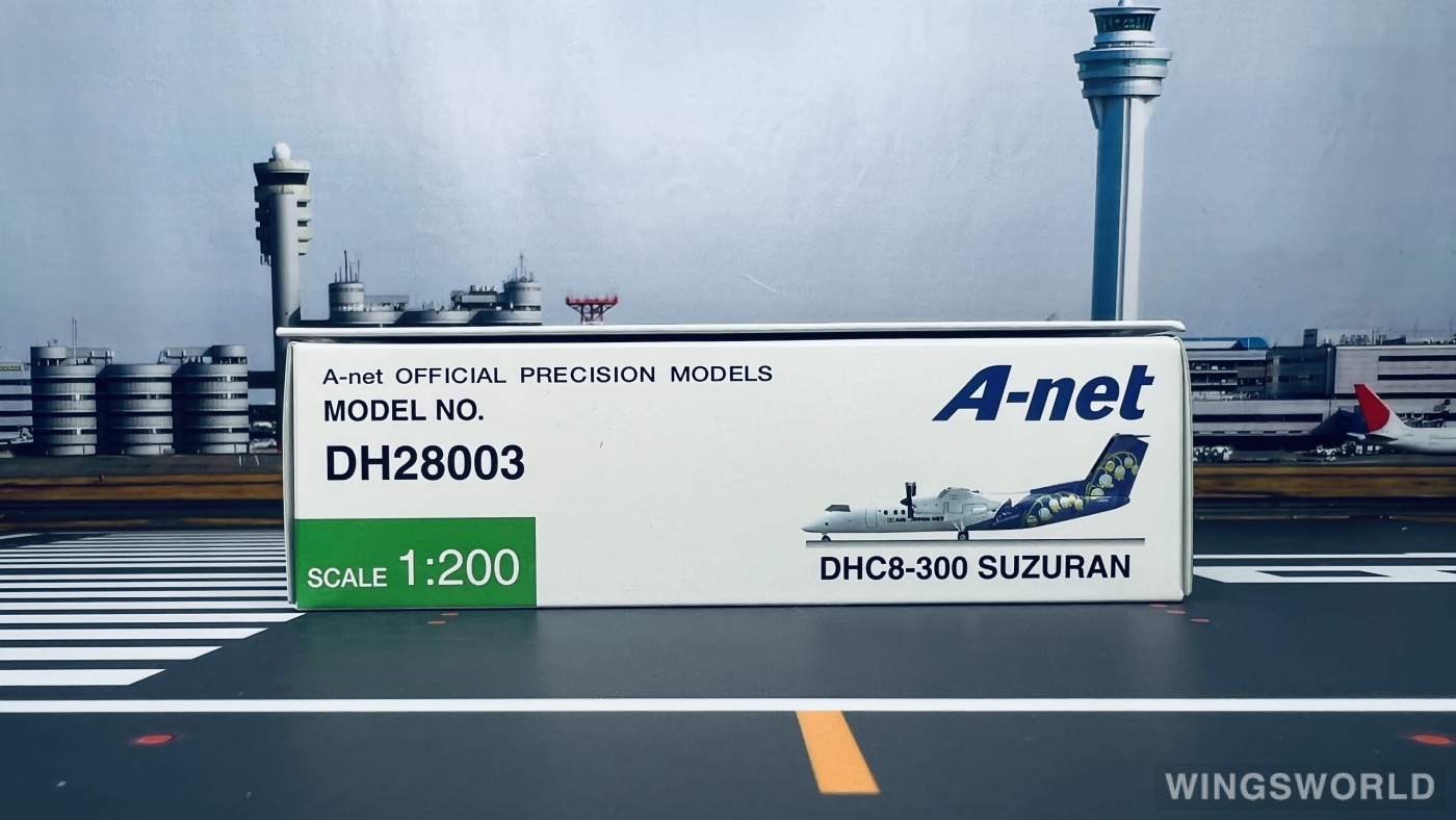 Hogan 1:200 DH28003 ANA 全日空 Bombardier Dash 8-300 JA803K