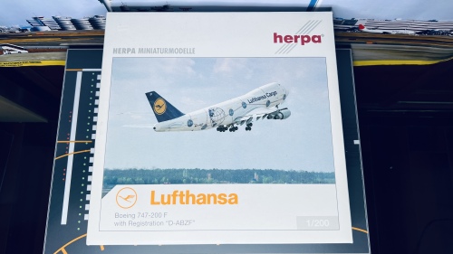 Lufthansa 汉莎航空 Boeing 747-200 D-ABZF Service Revolution 550291 Herpa 1:200