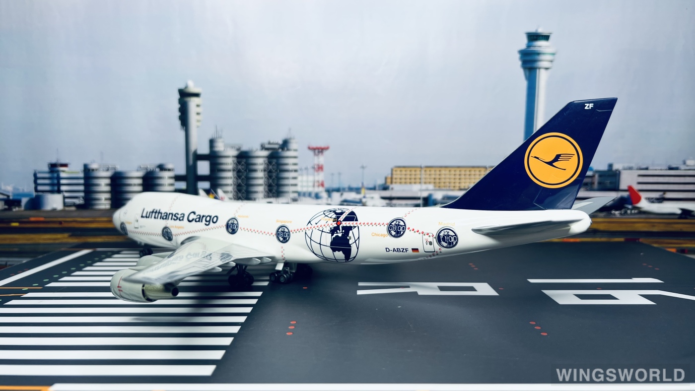 Herpa 1:200 550291 Lufthansa 汉莎航空 Boeing 747-200 D-ABZF