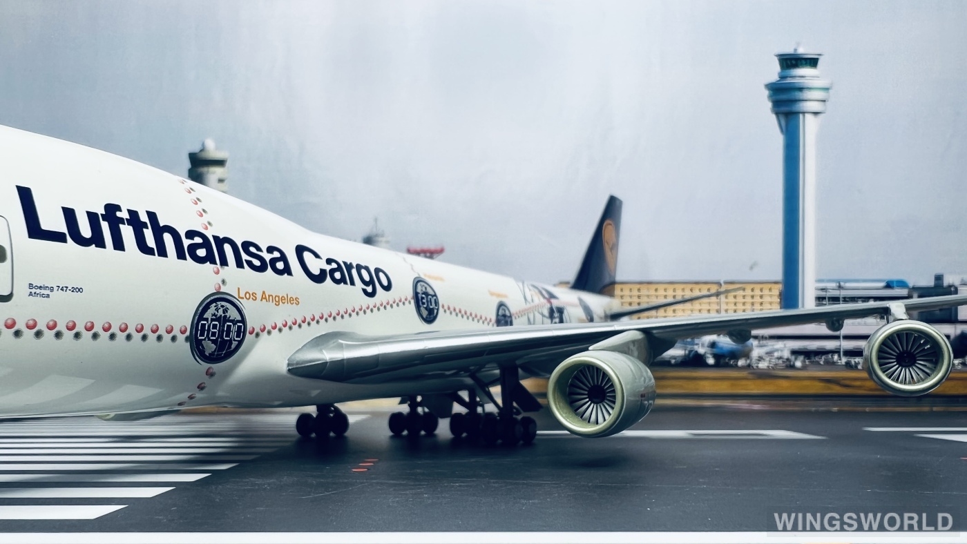 Herpa 1:200 550291 Lufthansa 汉莎航空 Boeing 747-200 D-ABZF