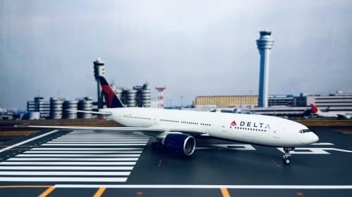 Delta Air Lines 达美航空 Boeing 777-200LR N704DK  G2DAL625 Geminijets 1:200