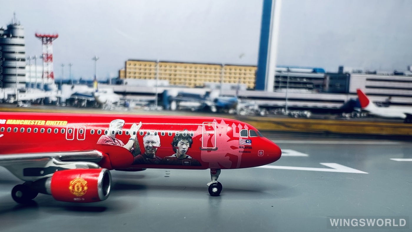 Phoenix 1:400 PH10096 AirAsia 亚洲航空 Airbus A320 9M-AFC