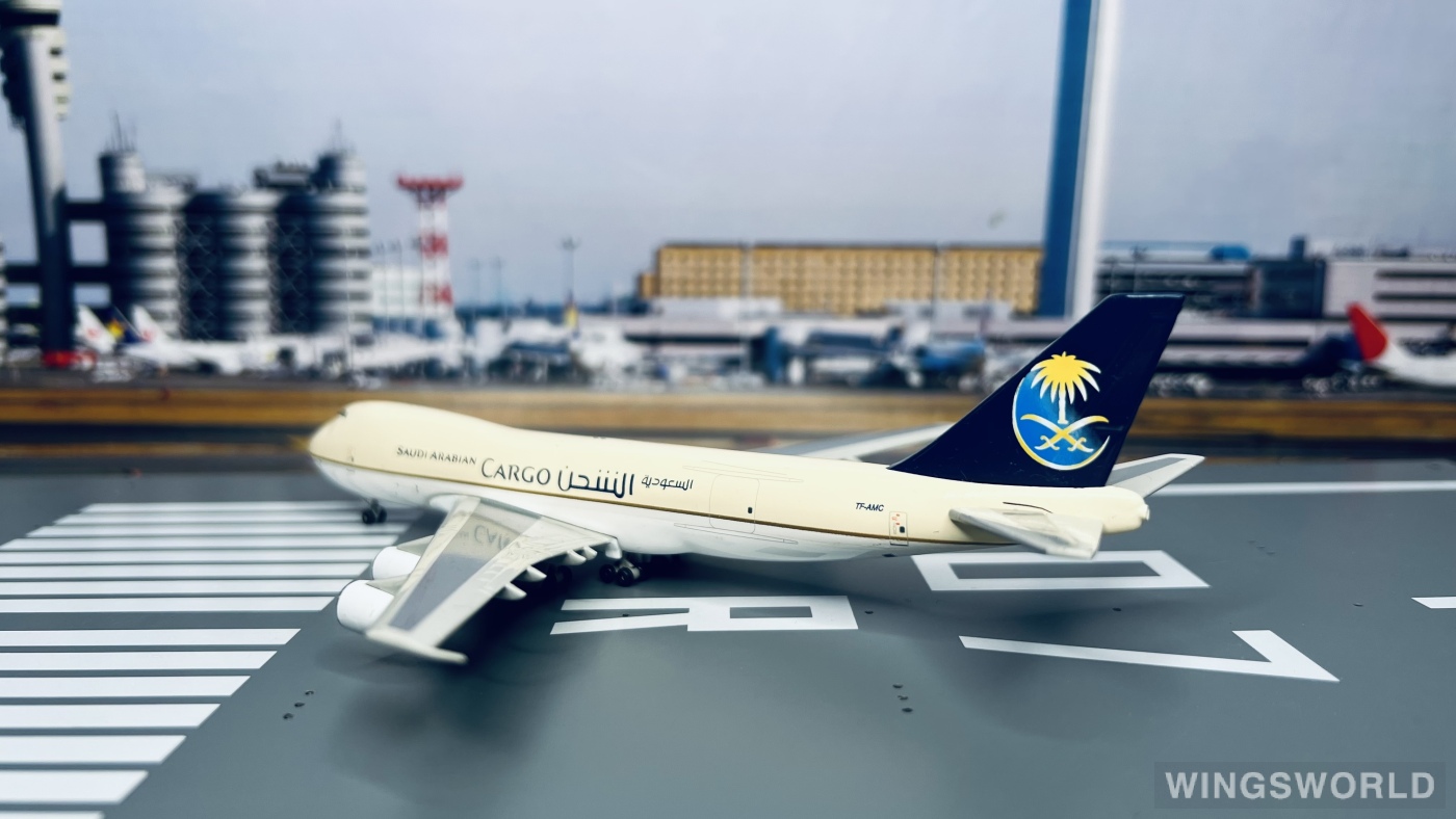 Jet-X 1:400 JX472 Saudia 沙特阿拉伯航空 Boeing 747-200 TF-AMC