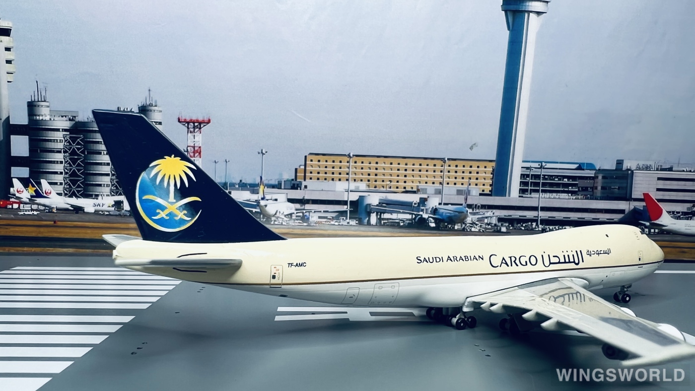 Jet-X 1:400 JX472 Saudia 沙特阿拉伯航空 Boeing 747-200 TF-AMC