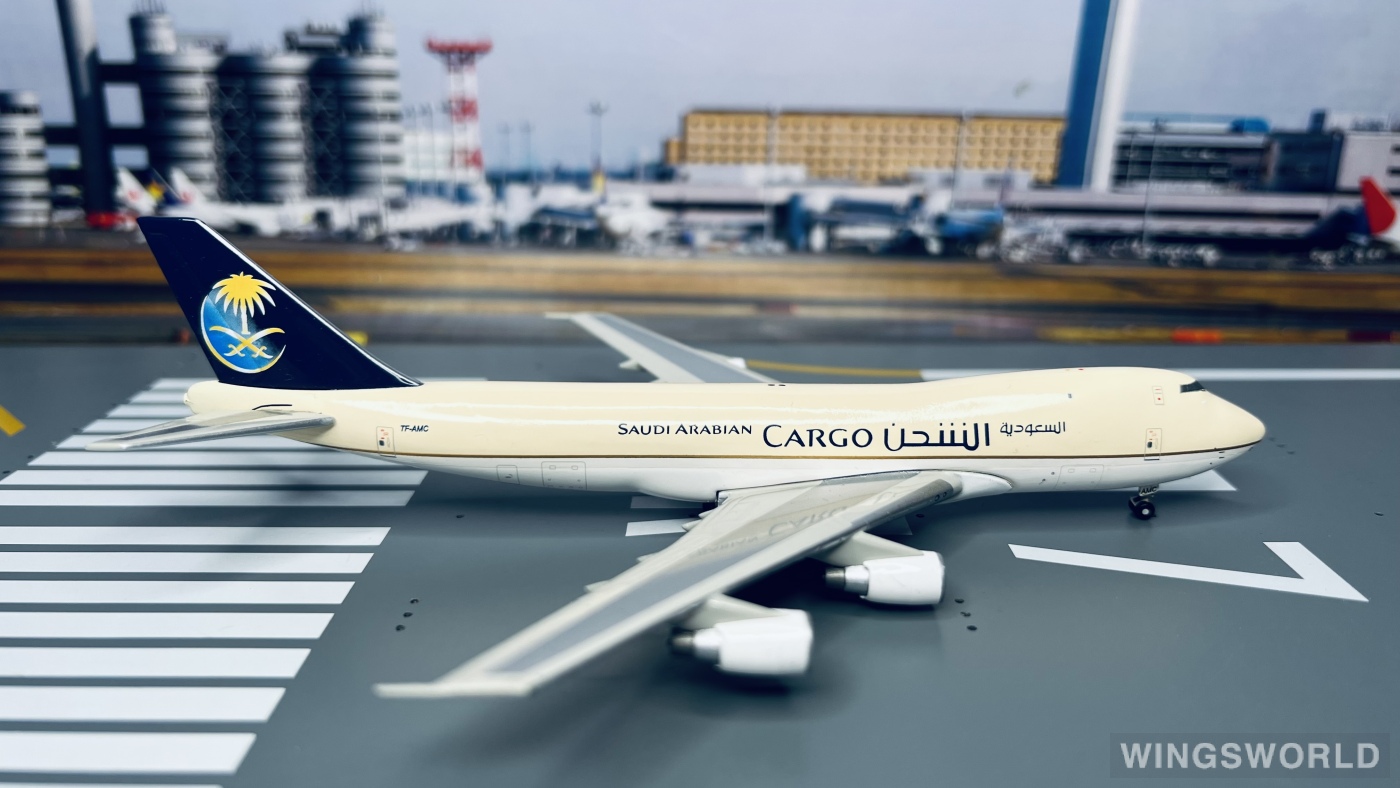 Jet-X 1:400 JX472 Saudia 沙特阿拉伯航空 Boeing 747-200 TF-AMC