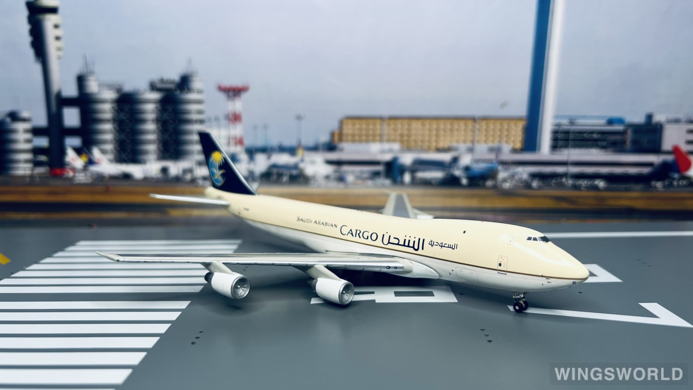 Jet-X 1:400 JX472 Saudia 沙特阿拉伯航空 Boeing 747-200 TF-AMC