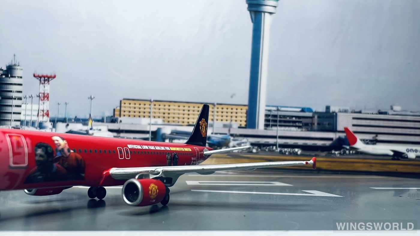 Phoenix 1:400 PH10096 AirAsia 亚洲航空 Airbus A320 9M-AFC