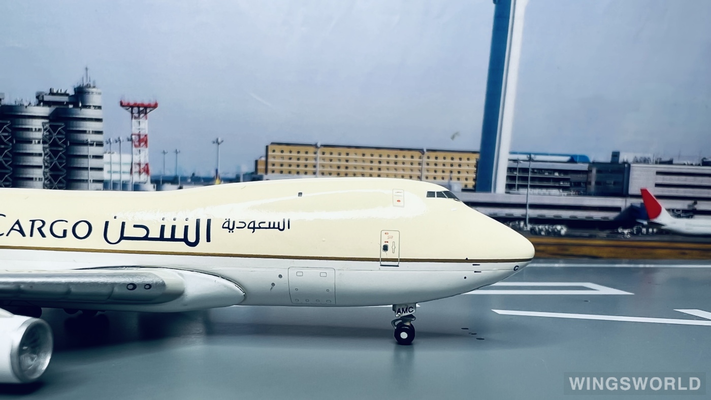 Jet-X 1:400 JX472 Saudia 沙特阿拉伯航空 Boeing 747-200 TF-AMC
