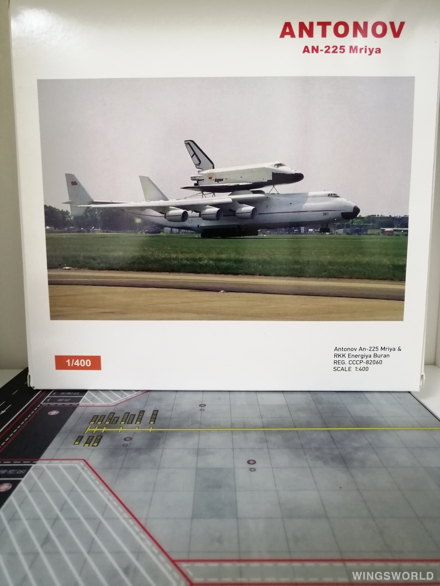 YRD 1:400 YR82060 Soviet Air Force 苏联空军 Antonov An-225 cccp-82060