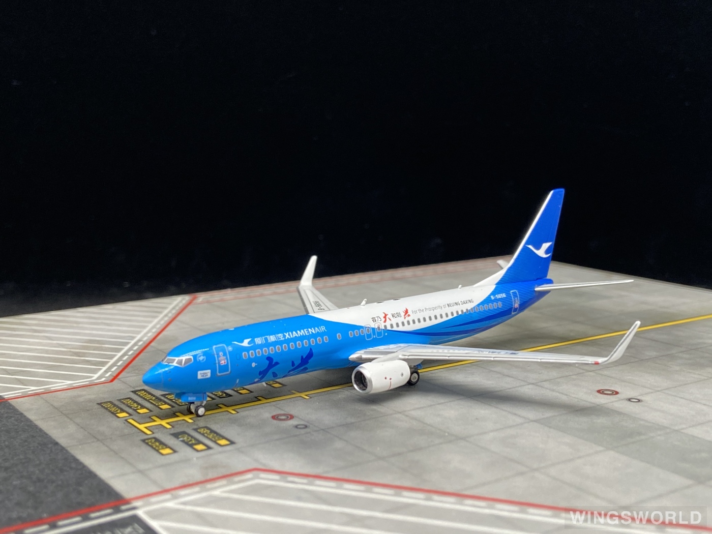 NGmodels 1:400 NG58082 XiamenAir 厦门航空 Boeing 737-800 B-5656
