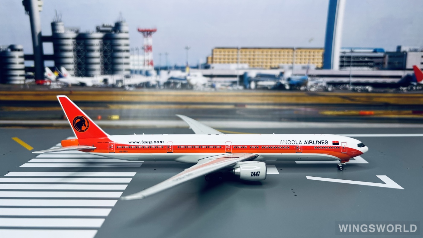 Phoenix 1:400 PH11140 TAAG Angola Airlines 安哥拉航空 Boeing 777-300ER D2-TEG