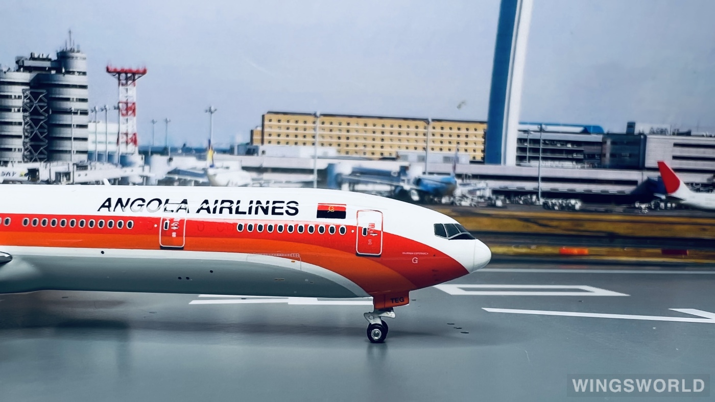 Phoenix 1:400 PH11140 TAAG Angola Airlines 安哥拉航空 Boeing 777-300ER D2-TEG