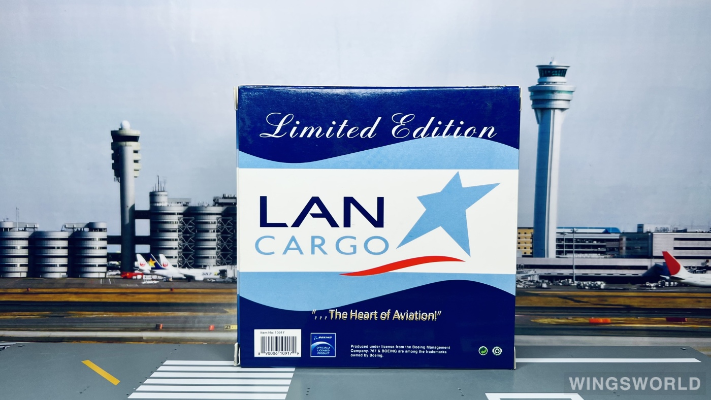 Phoenix 1:400 PH10917 LAN Airlines 智利航空 Boeing 767-300 CC-CZZ