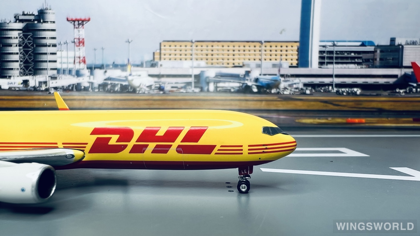 Geminijets 1:400 GJDHL961 DHL 敦豪 Boeing 767-300 G-DHLE