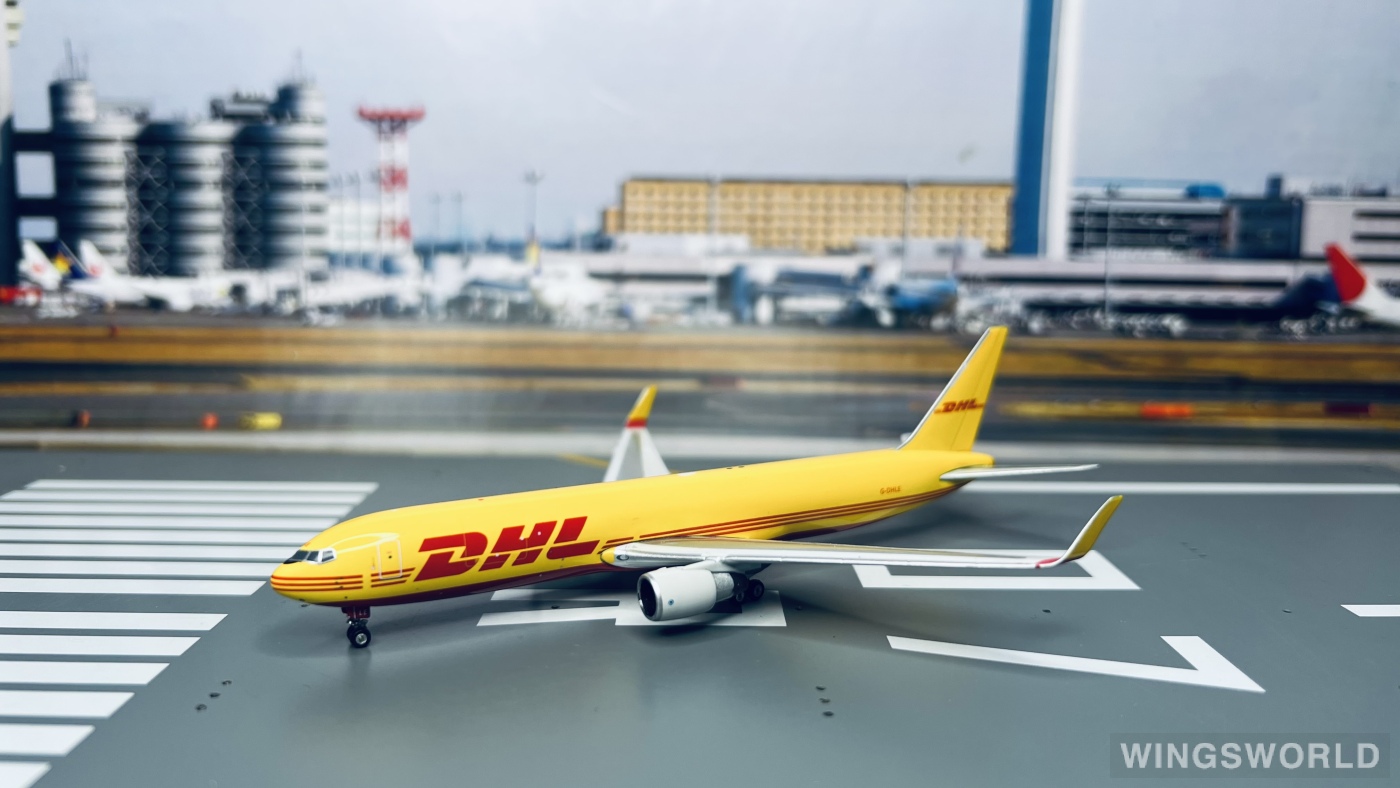 Geminijets 1:400 GJDHL961 DHL 敦豪 Boeing 767-300 G-DHLE