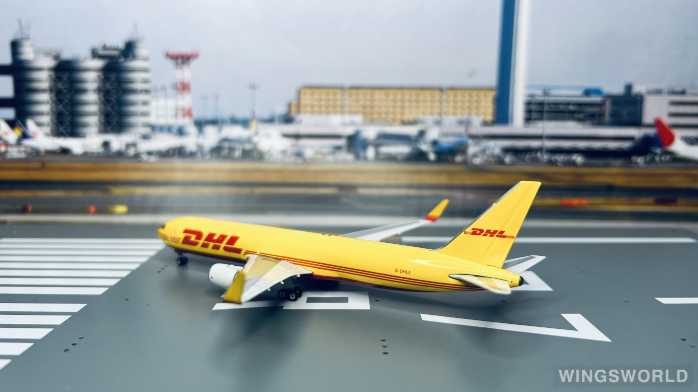 Geminijets 1:400 GJDHL961 DHL 敦豪 Boeing 767-300 G-DHLE