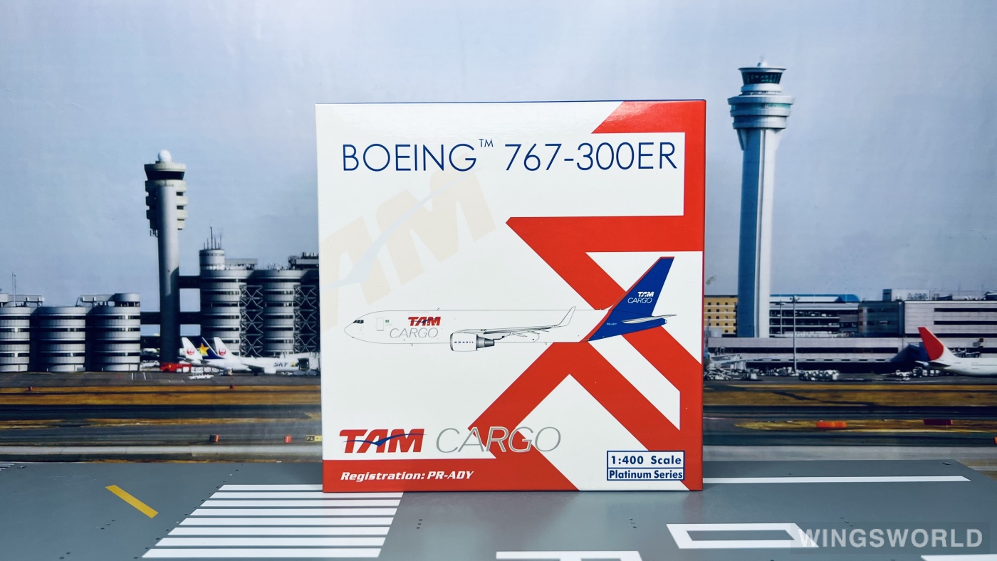 Phoenix 1:400 PH10696 TAM Airlines 巴西天马航空 Boeing 767-300 PR-ADY