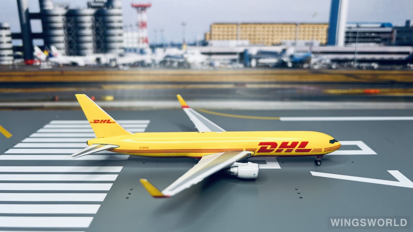 Geminijets 1:400 GJDHL961 DHL 敦豪 Boeing 767-300 G-DHLE