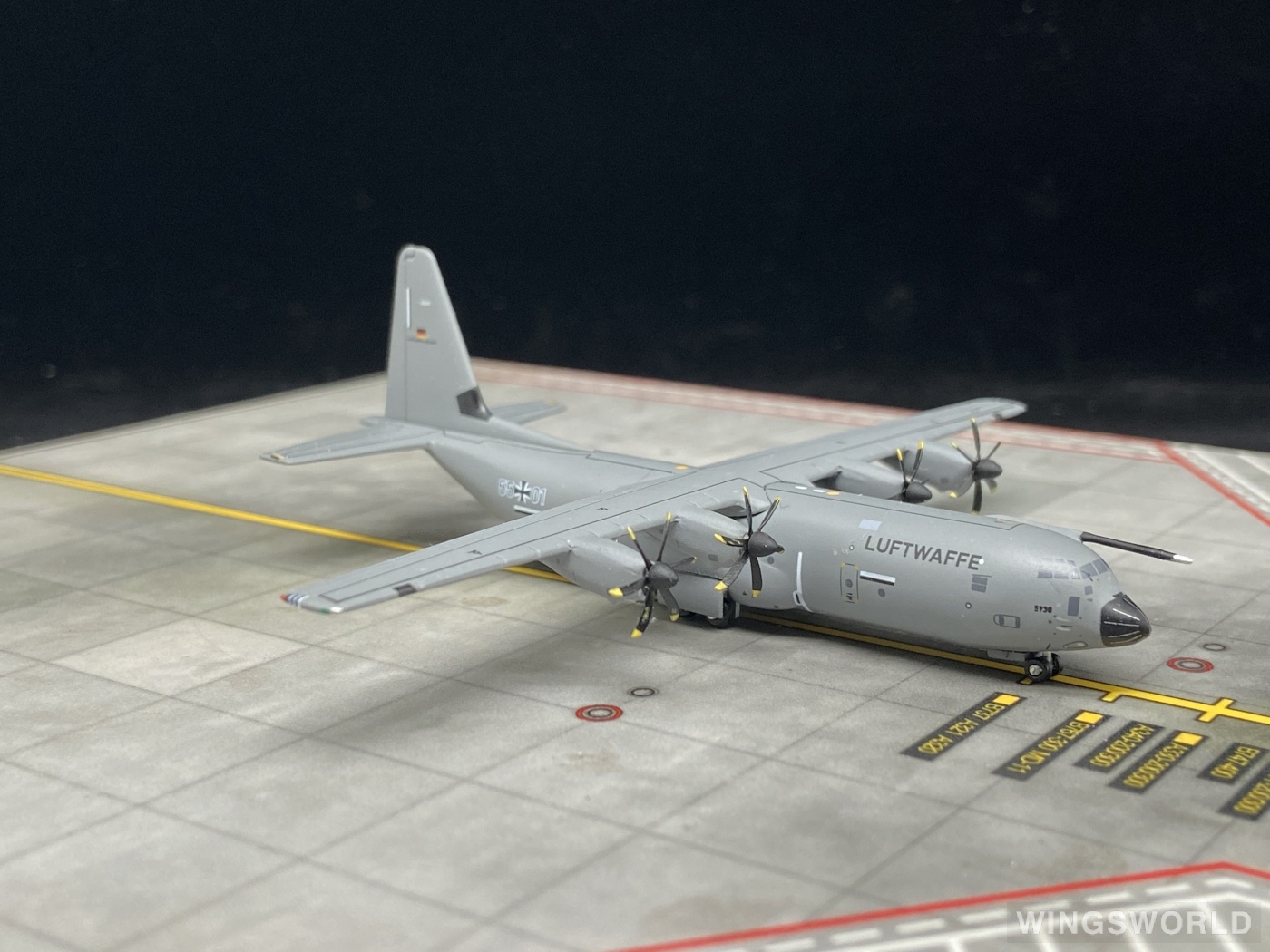 Geminijets 1:400 GMLFT119 Luftwaffe 德国空军 Lockheed C-130 Hercules 55+01