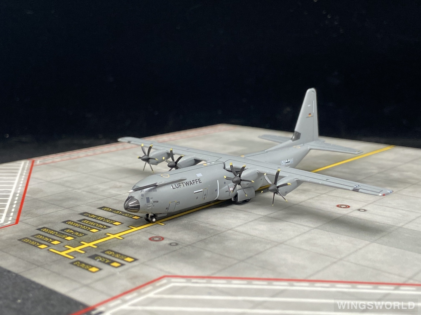 Geminijets 1:400 GMLFT119 Luftwaffe 德国空军 Lockheed C-130 Hercules 55+01