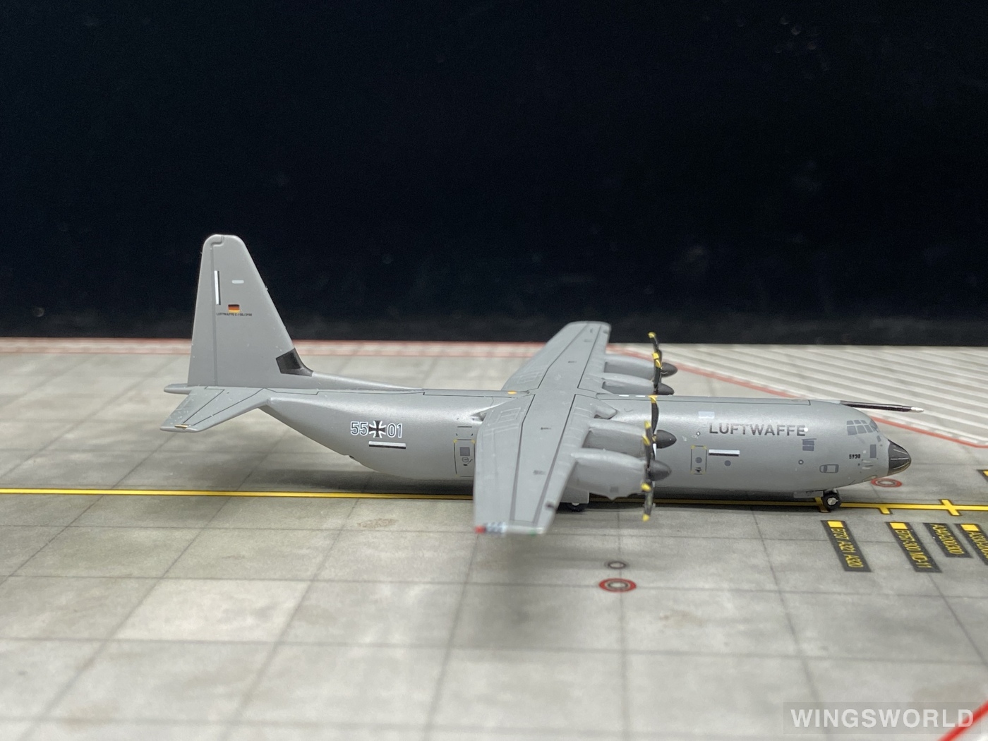 Geminijets 1:400 GMLFT119 Luftwaffe 德国空军 Lockheed C-130 Hercules 55+01