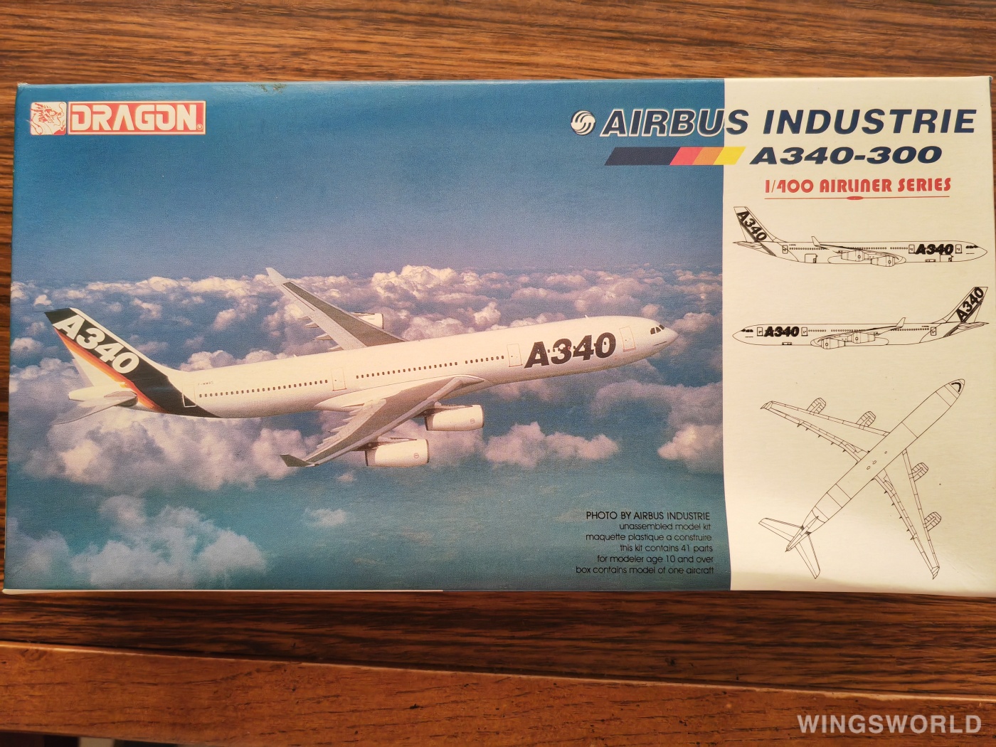 Dragon Models 1:400 2201 Airbus 空中客车 Airbus A340-300 F-WWAl