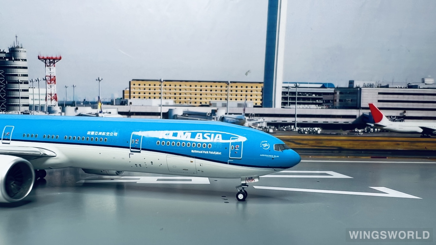 NGmodels 1:400 NG73016 KLM Asia 荷航亚洲航空公司 Boeing 777-300ER PH-BVC