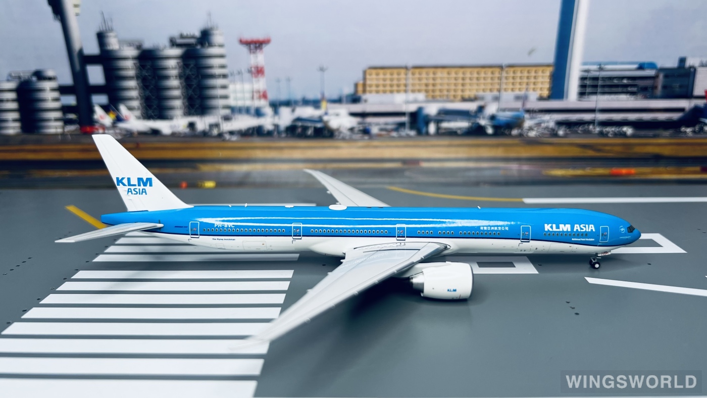 NGmodels 1:400 NG73016 KLM Asia 荷航亚洲航空公司 Boeing 777-300ER PH-BVC