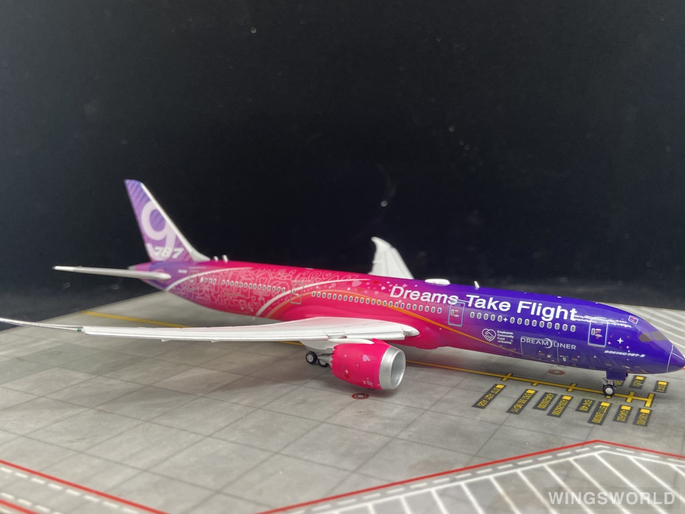 JC Wings 1:400 EW4789010A Boeing 波音公司 Boeing 787-9 N1015B