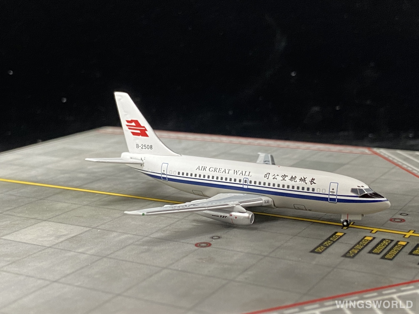 AeroClassics 1:400 AC18091C Great Wall Airlines 长城航空 Boeing 737-200 B-2508