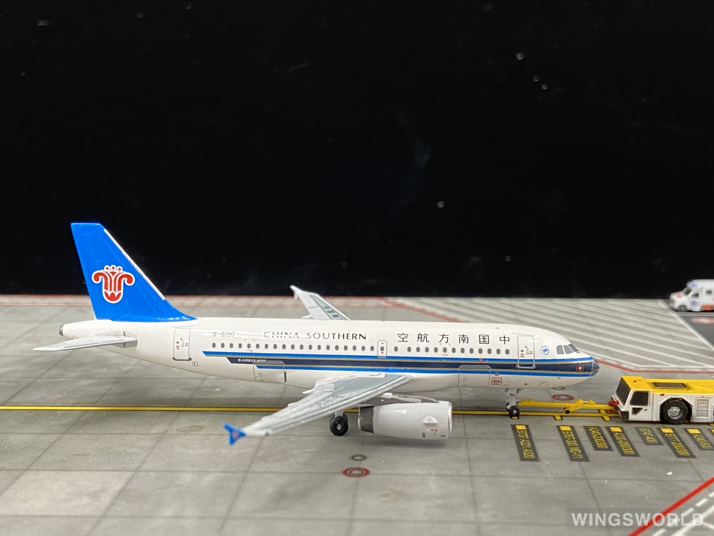 HYJLwings 1:400 HYJL11004 China Southern 中国南方航空 Airbus A319 B-6190