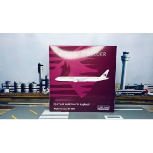 Qatar 卡塔尔航空 Boeing 777-300ER A7-BOC  PH11748 Phoenix 1:400