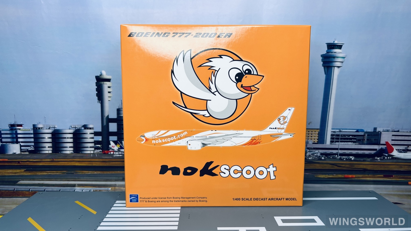 JC Wings 1:400 LH4255 NokScoot 酷鸟航空 Boeing 777-200ER HS-XBF