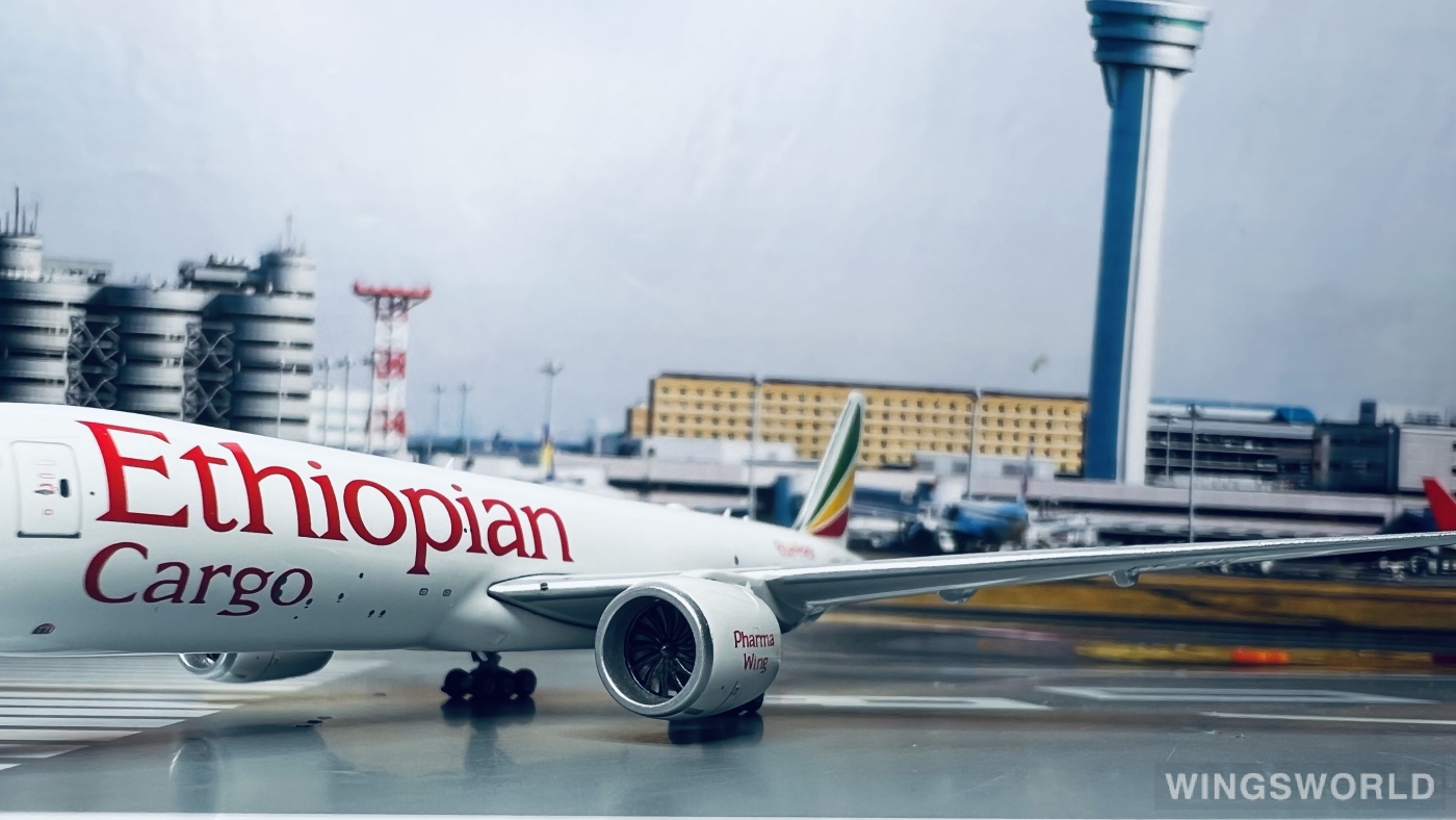 Phoenix 1:400 PH11745 Ethiopian Airlines 埃塞俄比亚航空 Boeing 777F ET-ARK