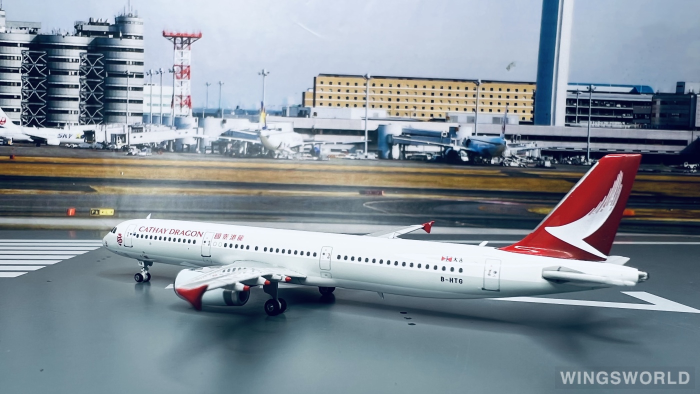 Phoenix 1:400 PH04295 Cathay Dragon 国泰港龙航空 Airbus A321 B-HTG