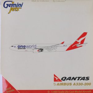 Qantas 澳洲航空 Airbus A330-200 VH-EBL one world 寰宇一家 GJQFA948 Geminijets 1:400