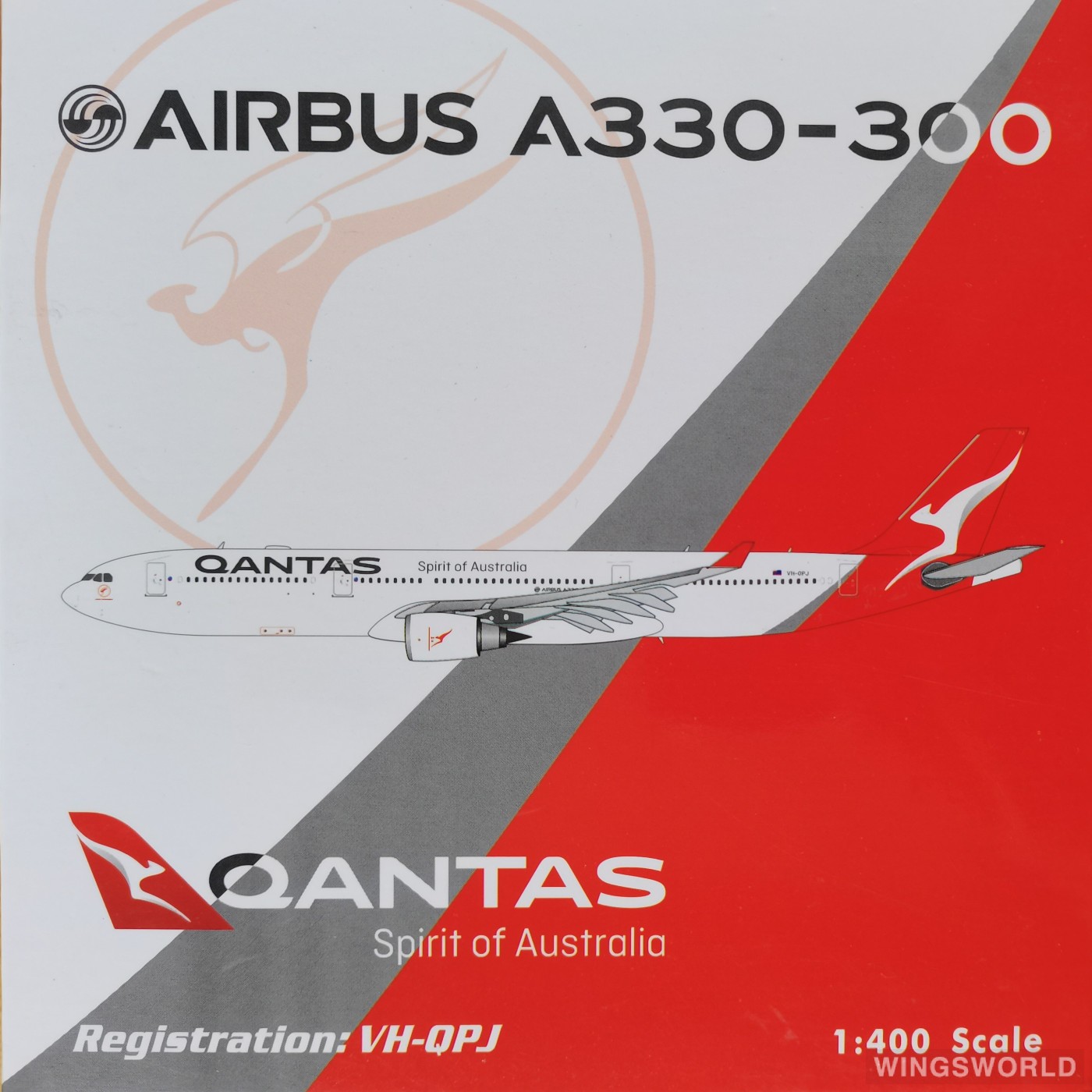 Phoenix 1:400 PH04115 Qantas 澳洲航空 Airbus A330-300 VH-QPJ