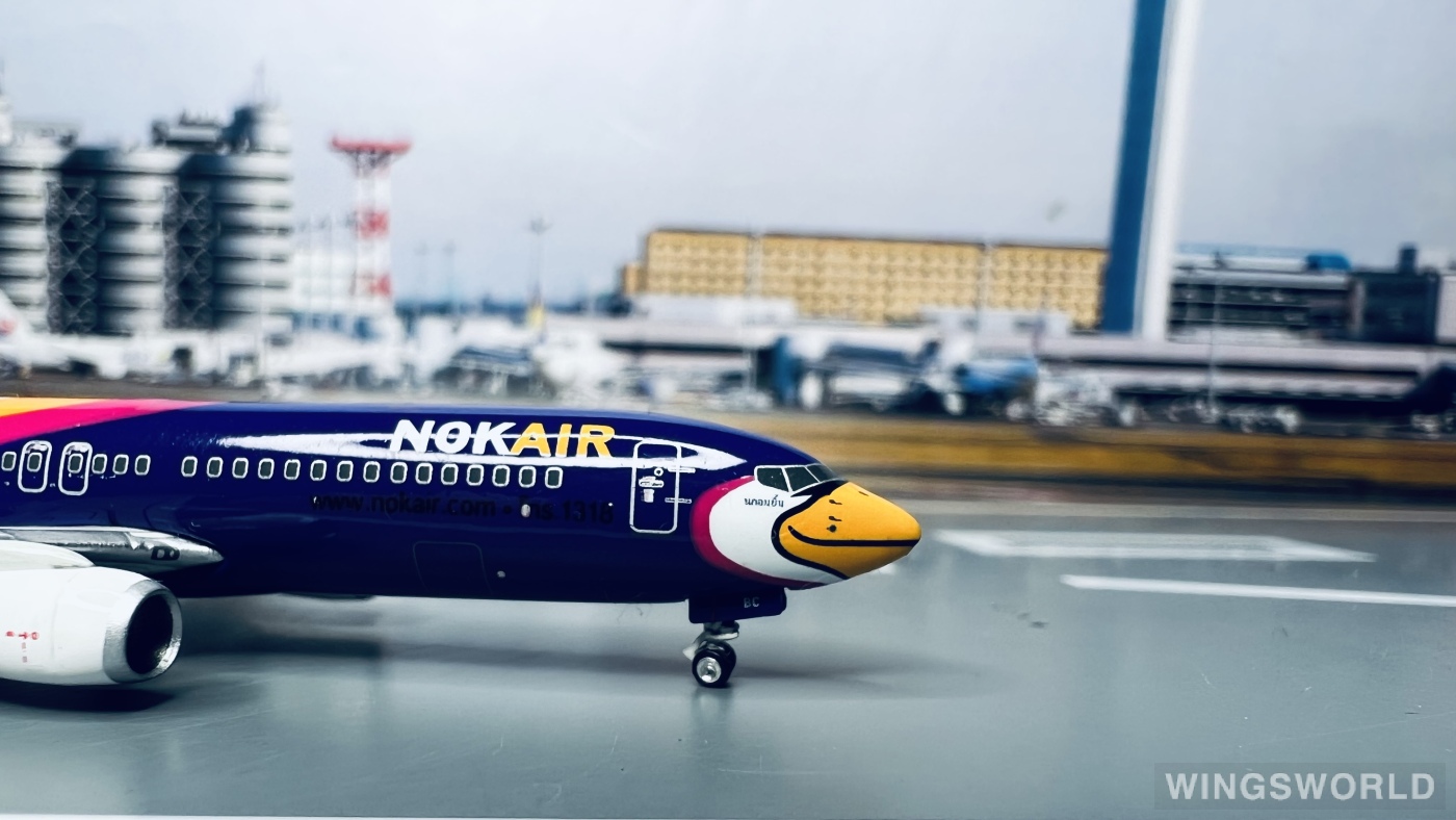 Phoenix 1:400 PH10780 Nok Air 皇雀航空 Boeing 737-800 HS-DBC