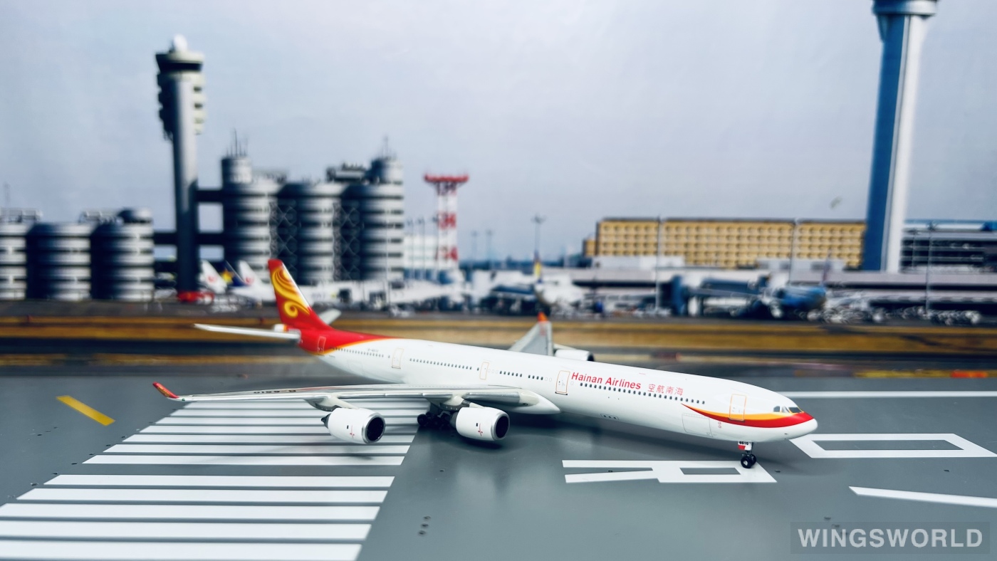 Phoenix 1:400 PH10286 Hainan Airlines 海南航空 Airbus A340-600 B-6510