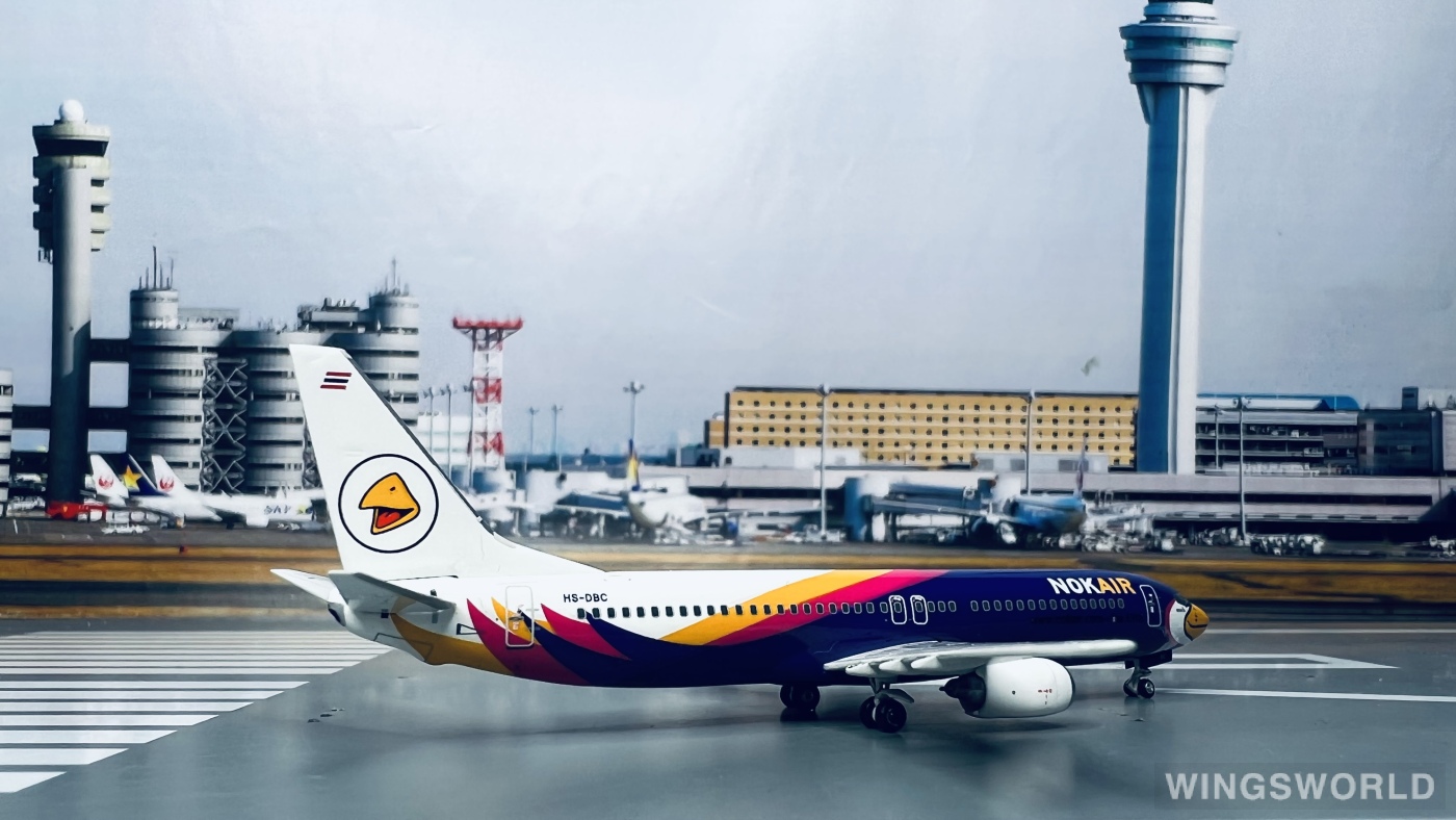 Phoenix 1:400 PH10780 Nok Air 皇雀航空 Boeing 737-800 HS-DBC
