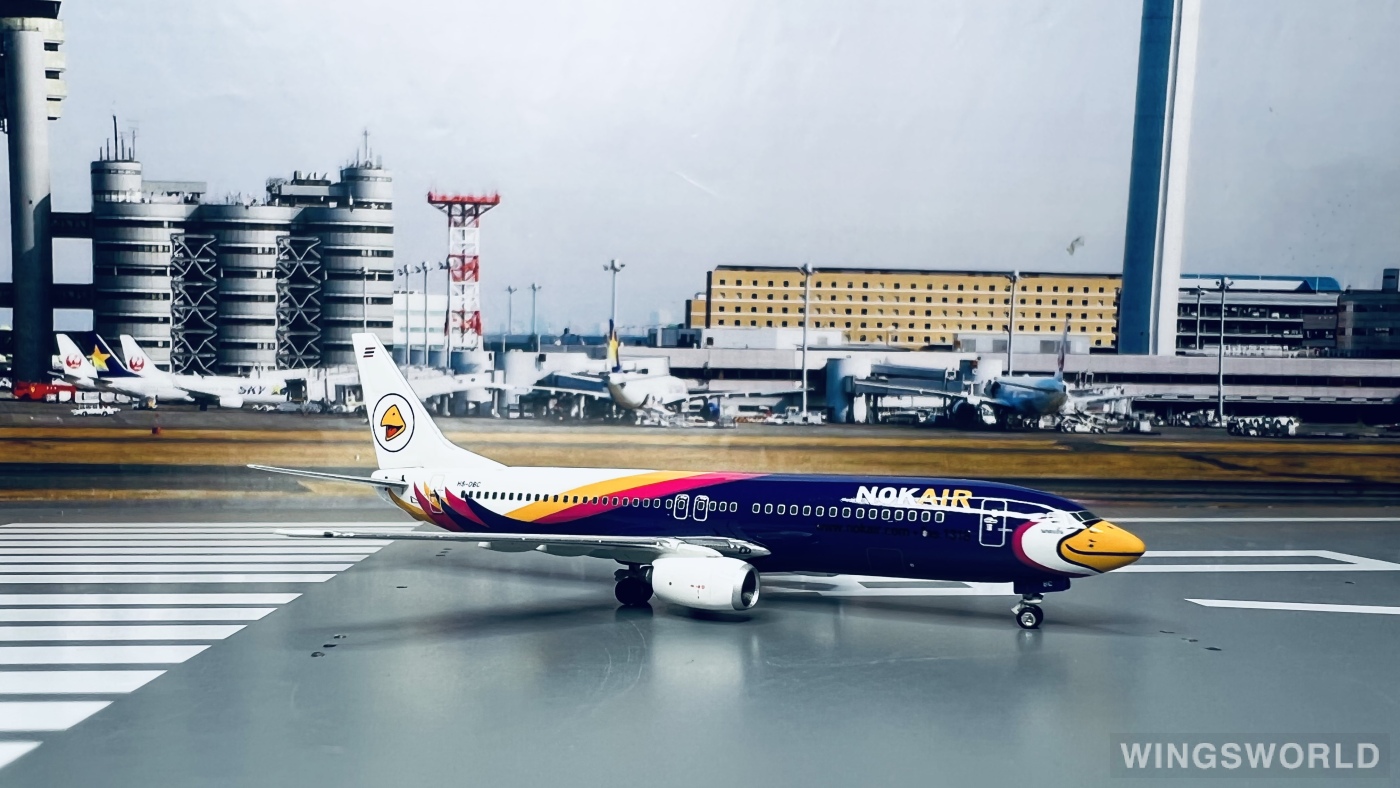 Phoenix 1:400 PH10780 Nok Air 皇雀航空 Boeing 737-800 HS-DBC