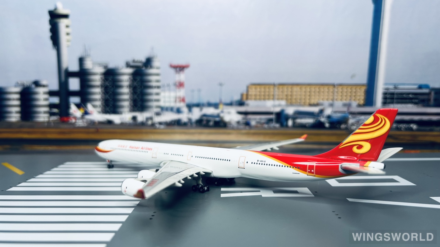 Phoenix 1:400 PH10286 Hainan Airlines 海南航空 Airbus A340-600 B-6510