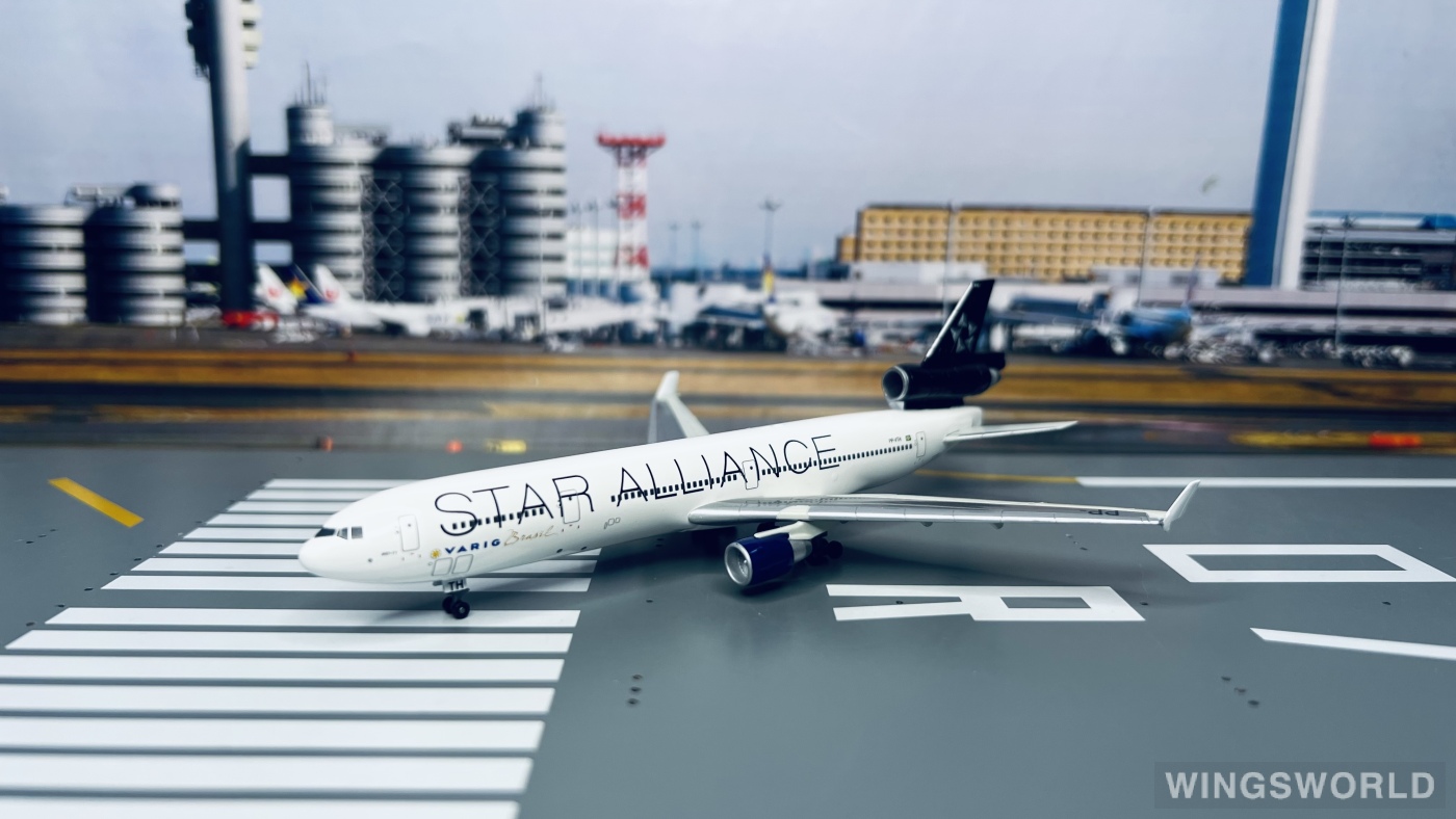 Dragon Models 1:400 55417 VARIG 里约格朗德航空 McDonnell Douglas MD-11 PP-VTH