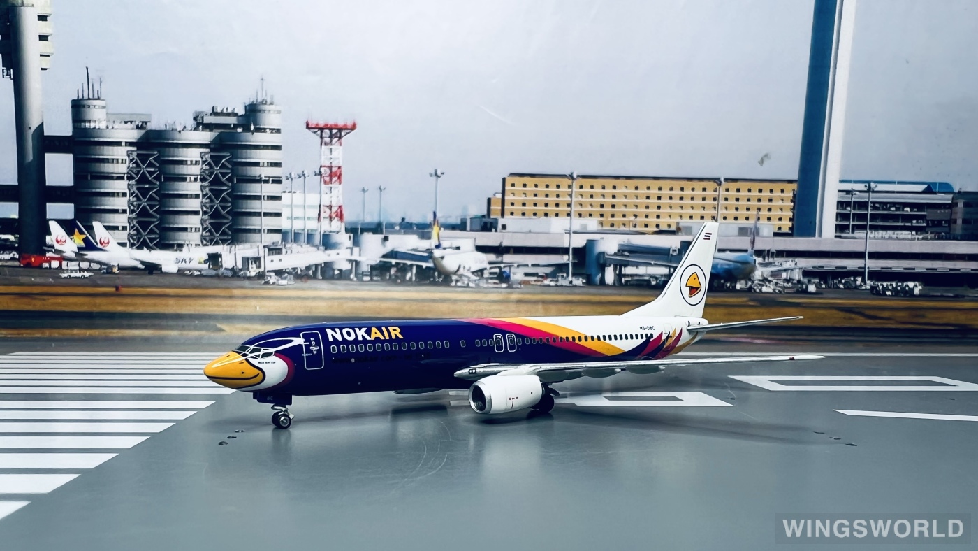 Phoenix 1:400 PH10780 Nok Air 皇雀航空 Boeing 737-800 HS-DBC