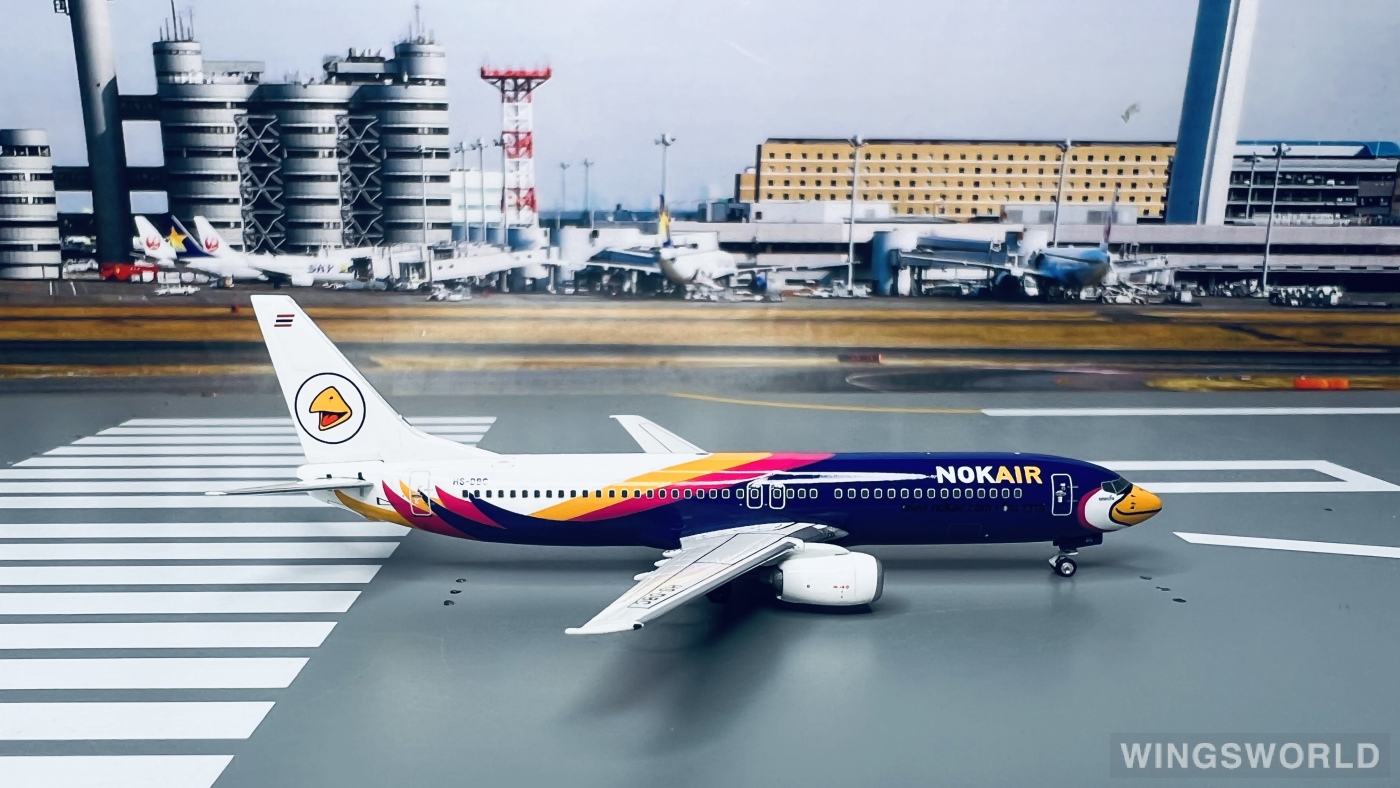 Phoenix 1:400 PH10780 Nok Air 皇雀航空 Boeing 737-800 HS-DBC