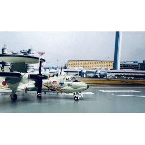 JASDF 日本航空自卫队 Northrop Grumman E-2 34-3460 AEW航空队 第601飞行队 浜松基地 50周年纪念彩绘 WA22111 Gulliver 1:200