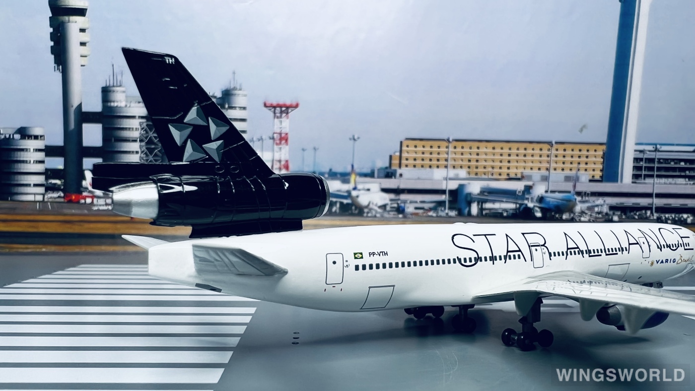 Dragon Models 1:400 55417 VARIG 里约格朗德航空 McDonnell Douglas MD-11 PP-VTH
